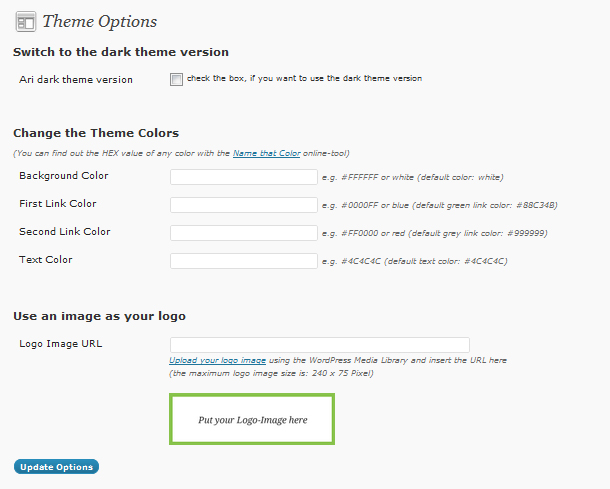 Ari WordPress-Theme