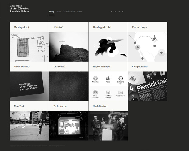 Webdesign Grey Colors