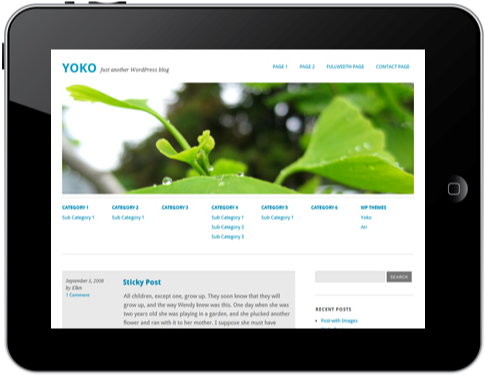 Yoko WordPress Theme