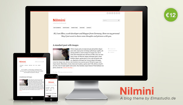 Nilmini responsive WordPress Theme