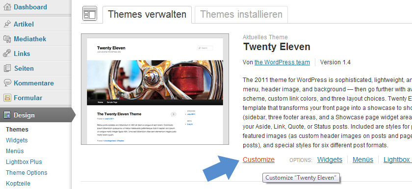 WordPress 3.4 Features