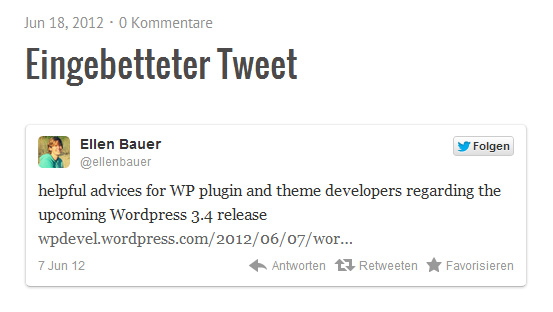 WordPress 3.4 Features