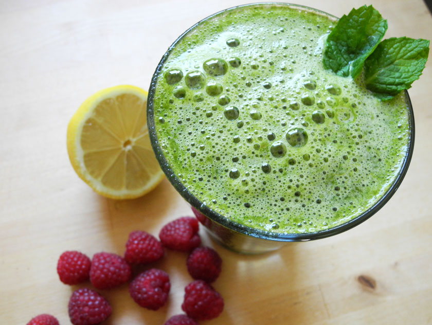 sommerlicher Green-Smoothie