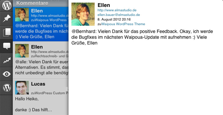 WordPress für iOS