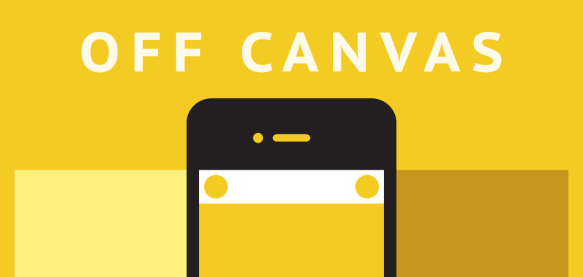 Off Canvas Layouts in responsive Webdesigns