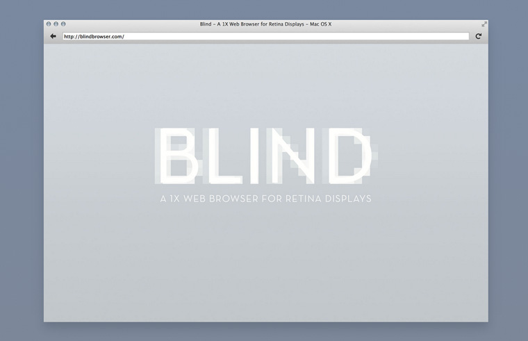 Browser Testing Tool für Retina Macs.