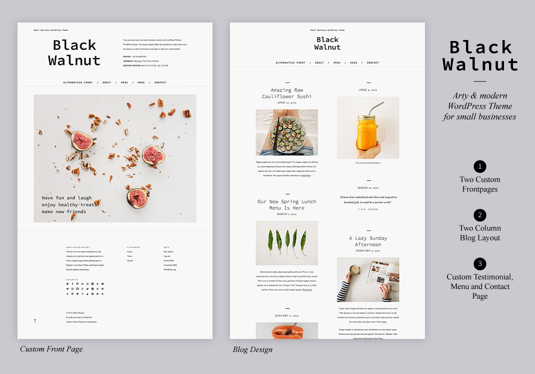 Black Walnut: Unser neuestes WordPress-Theme für kleine Businesses ist da!