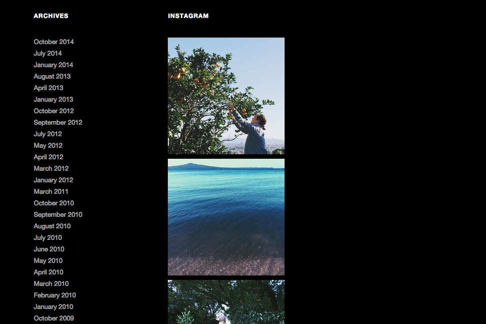 The Instagram image preview with the WP Instagram Widget plugin.