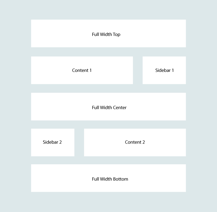 Weta Widget Areas