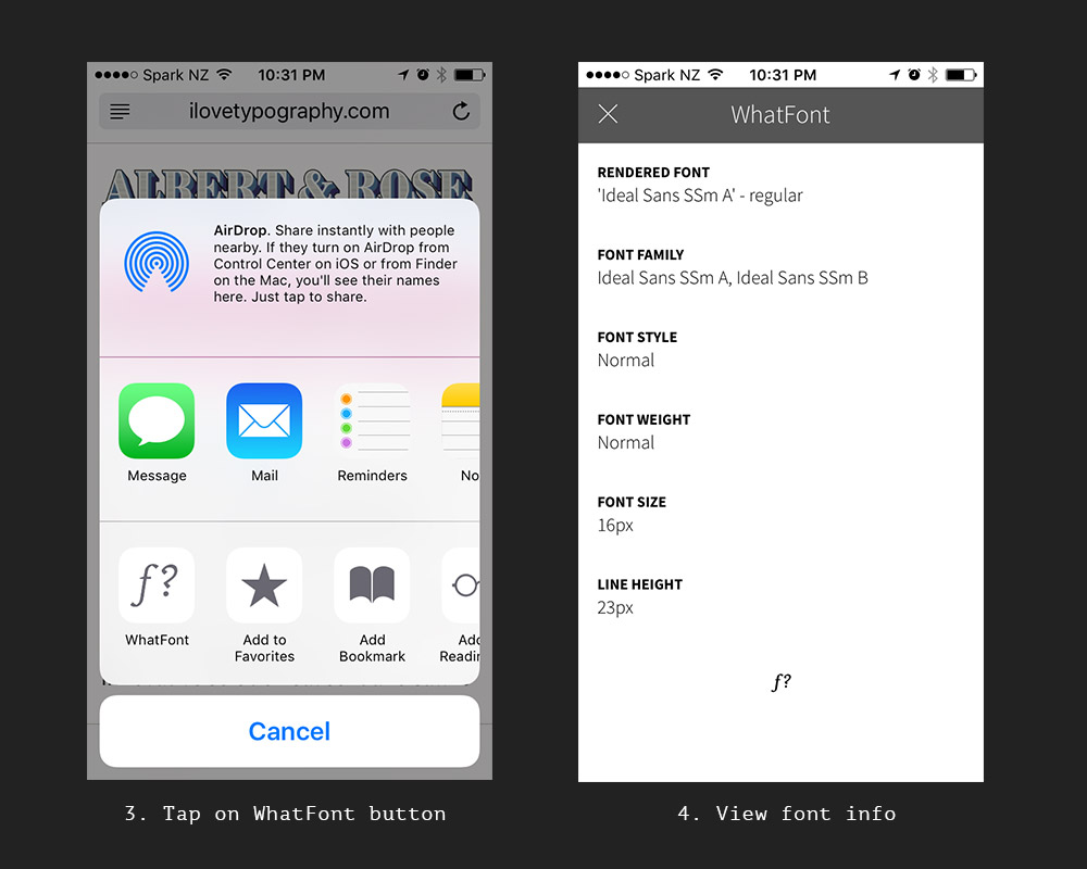 Font Finder by WhatFont