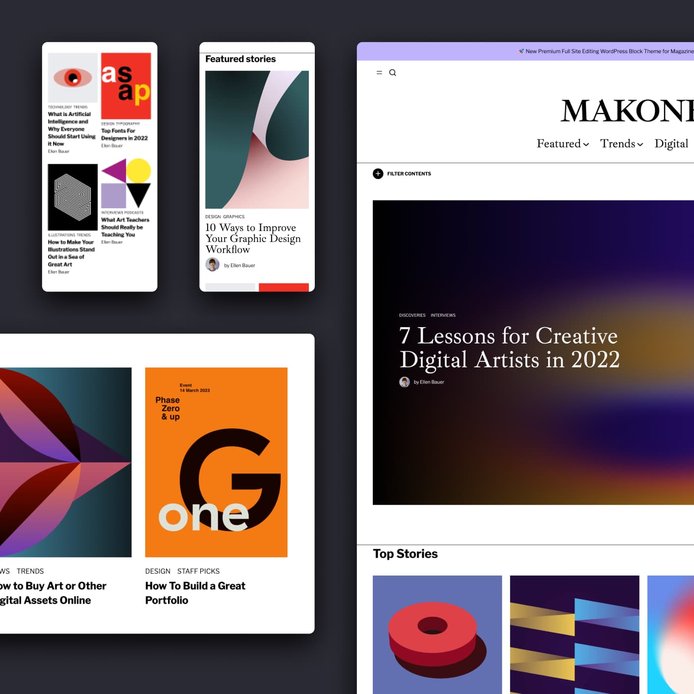 WordPress theme for magazines