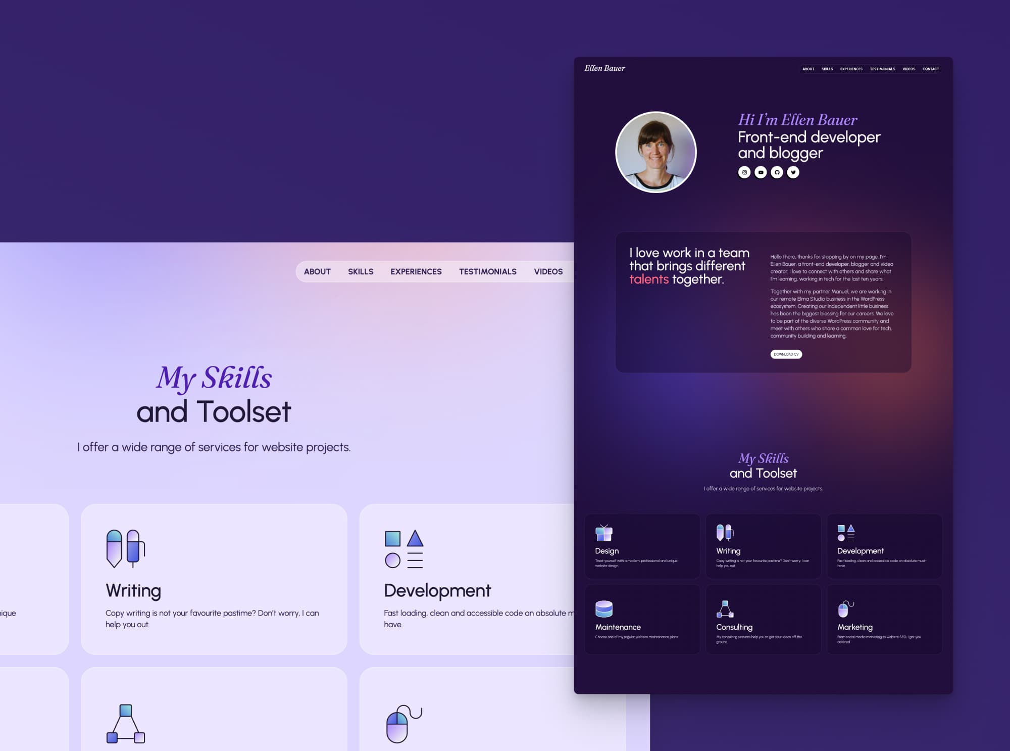 WordPress Resume Theme