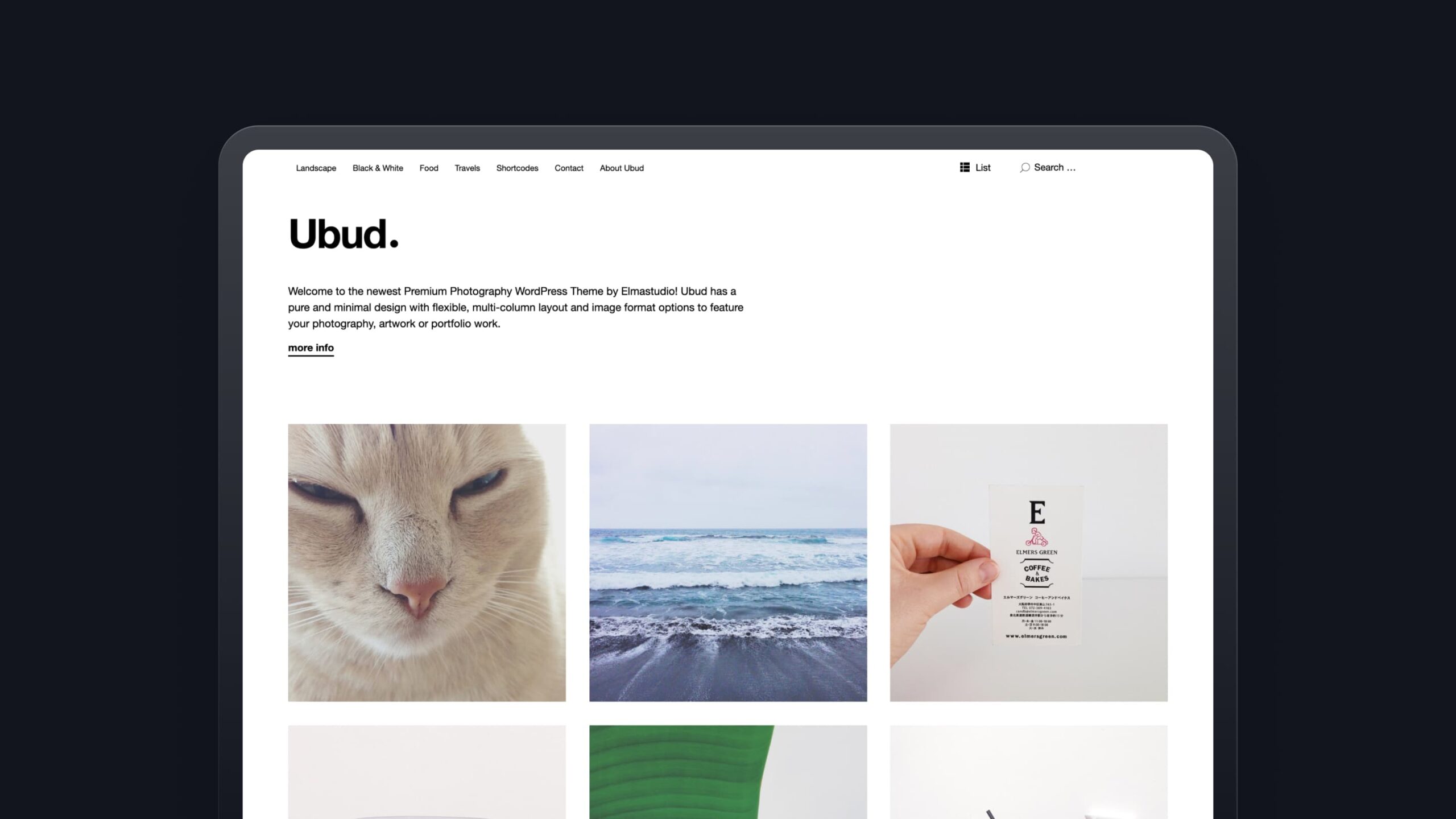 Fotoblog WordPress Theme